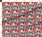 1960S, Psychedelic, Colorful, 1967, Summer, Love, Hippie, Peace, Daisy, Flowers, Hearts, Music Notes, Retro, Vintage Custom Printed Fabric by Spoonflower Various Fabrics by the Yard or Fat Quarter